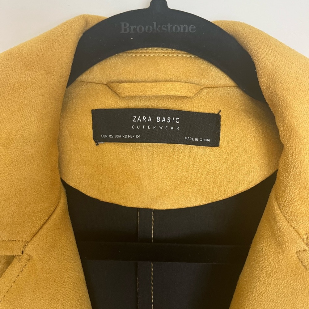 Zara Basic Cropped Soft Jacket - Size Xs - image 3